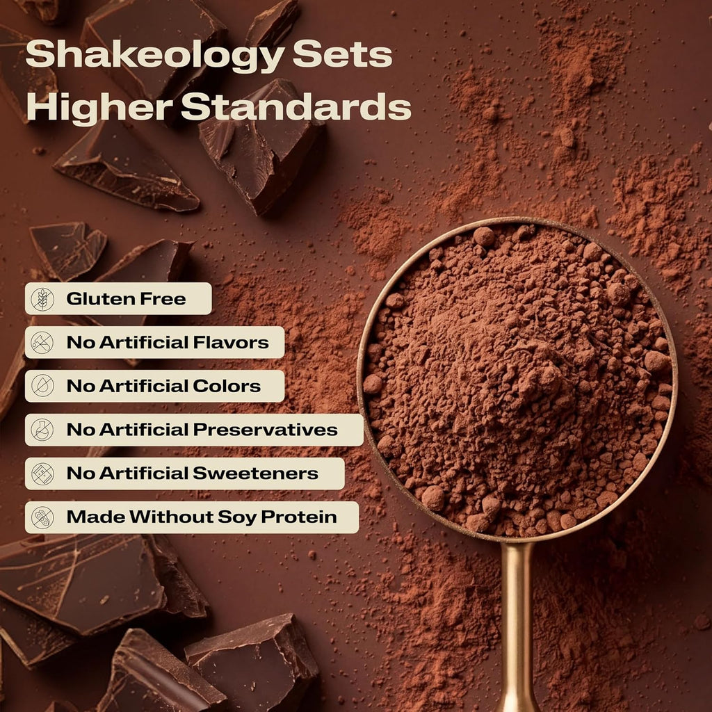 Shake ology Chocolate Whey Protein