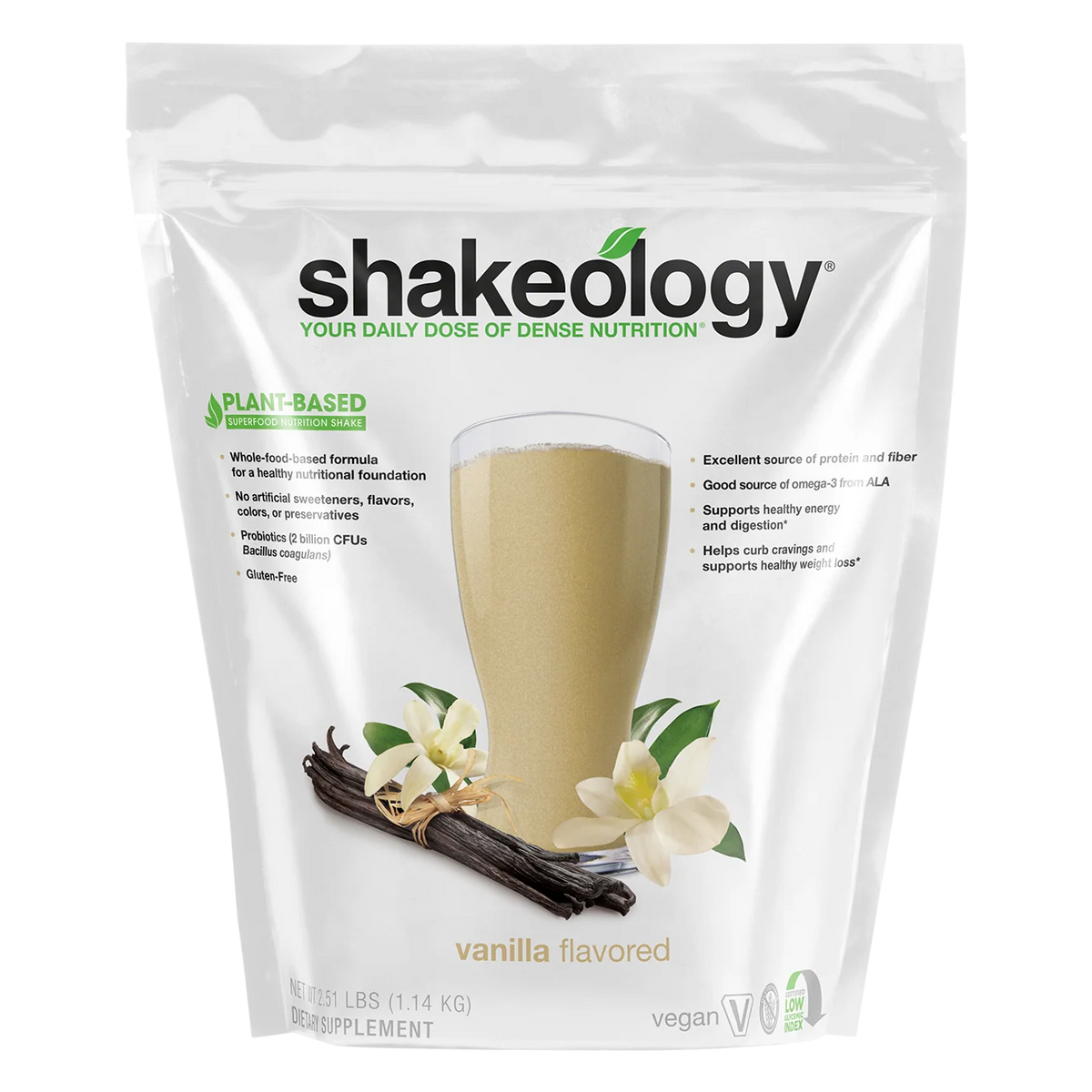 Shake ology Chocolate Whey Protein – 30 Servings | 1 Bag