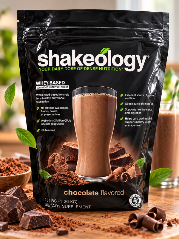 Shake ology Chocolate Whey Protein