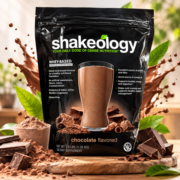 Shake ology Chocolate Whey Protein